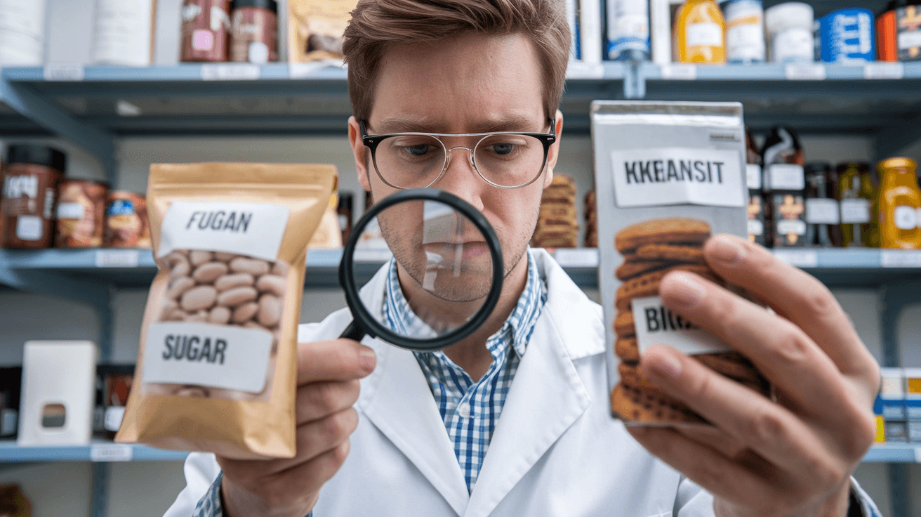 Diagram showing how processed foods are engineered to trigger addiction pathways in the brain similar to drugs