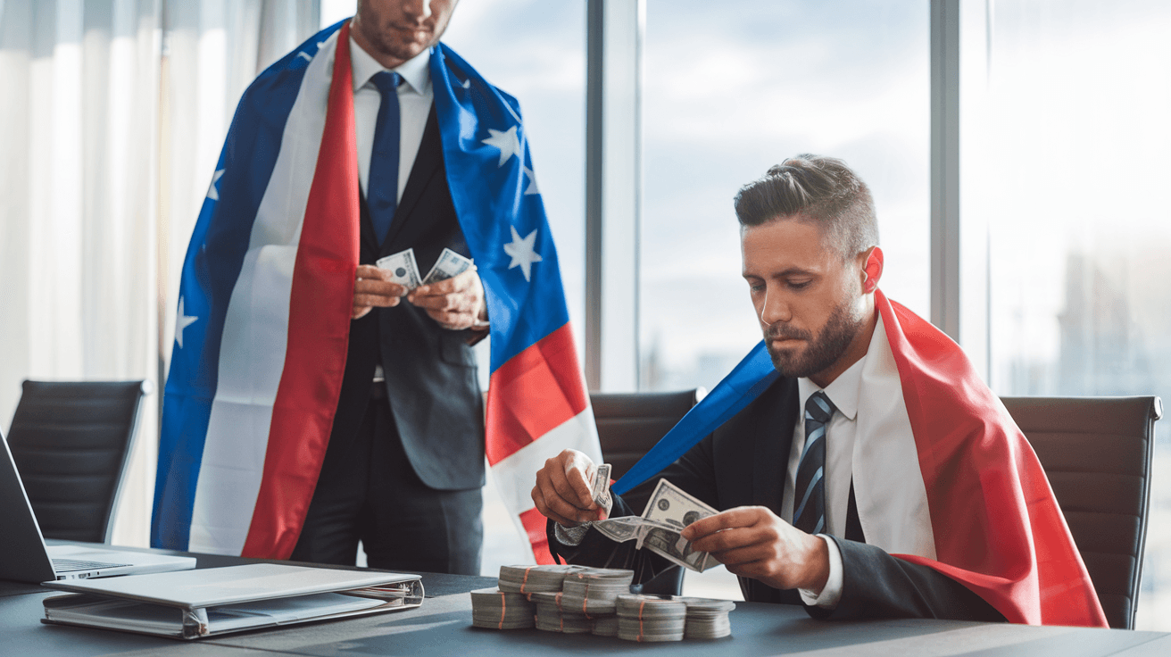 Chart showing 28% decrease in civic engagement during patriotic controversy periods