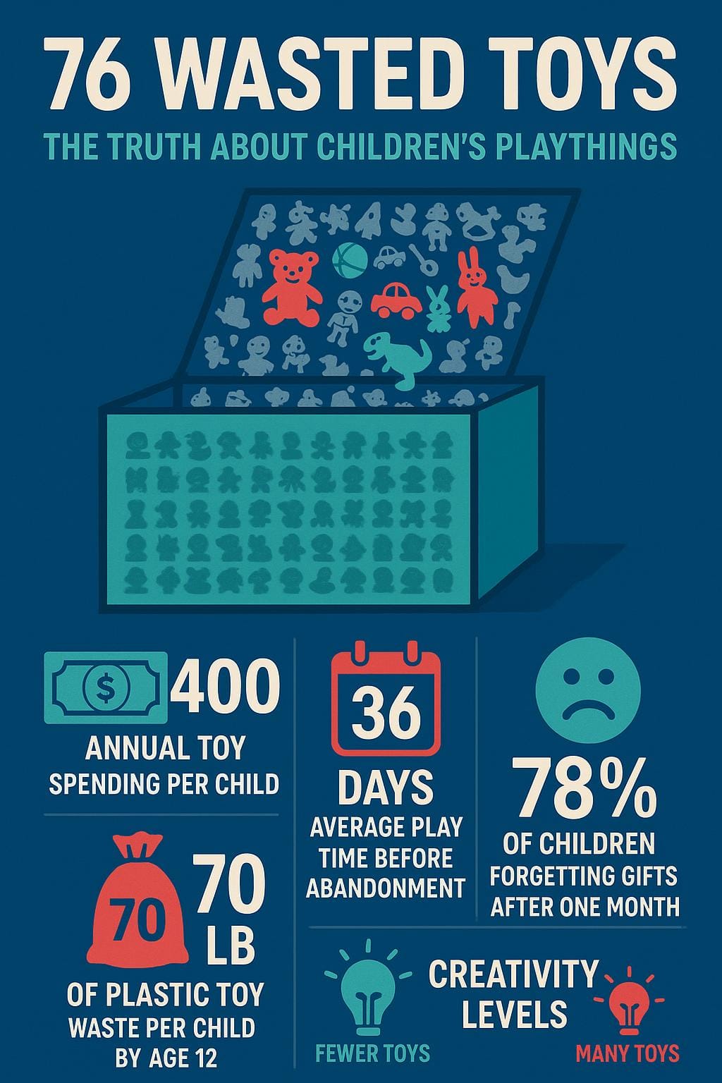 Child playing with cardboard box while expensive toys sit ignored nearby